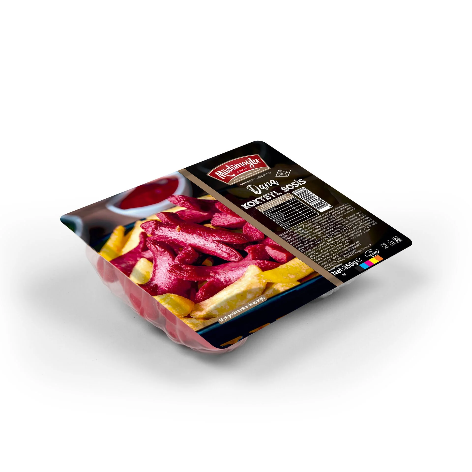 Müslümoğlu – Kokteyl Sosis 350gr